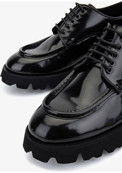 Erkek Hakiki Deri Siyah Açma Casual Ayakkabı 1093 1900 Erk Ayk SK25-26 Sıyah Acma modelleri