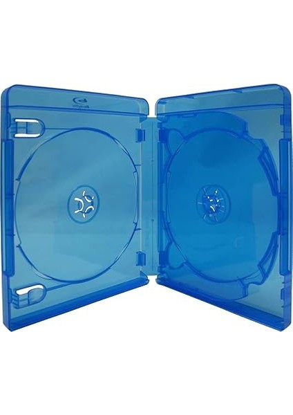 Blu-Ray DVD Filmleri Için Boş 21MM Kalın Dörtlü Mavi Yedek Kutular/kılıflar - 4 Disk Tutar - # BR4R21BL fırsatları