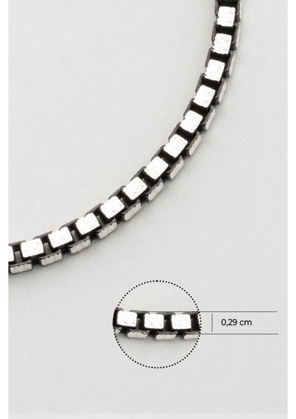 Italyan Rutenyum Kaplama Gümüş Erkek Bileklik modelleri