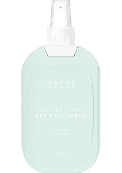 Professional Volumizing, Deniz-Tuzu Hacim Bakım Spreyi, 200 ml