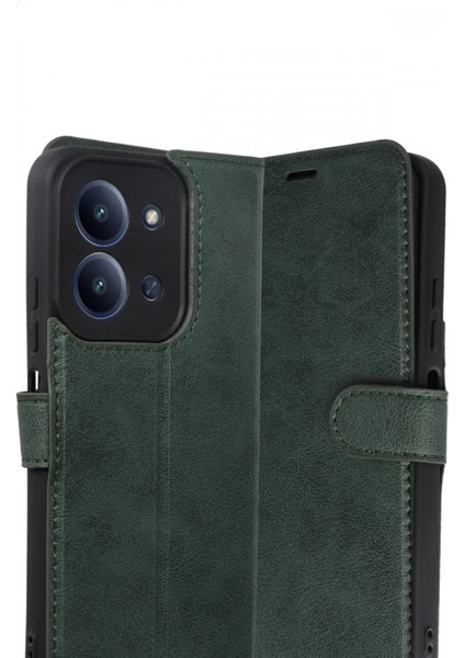 Xiaomi Redmi 15C 4g Trend S Plus Kapaklı Kılıf - Yeşil fiyatları