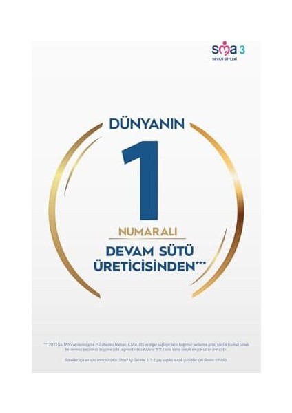 Sma Iyi Geceler 3 Devam Sütü (1-3 Yaş, 800 G) modelleri