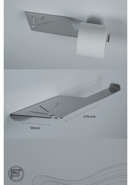 Serel - Paslanmaz Çelik Tuvalet Kağıdı Askısı modelleri