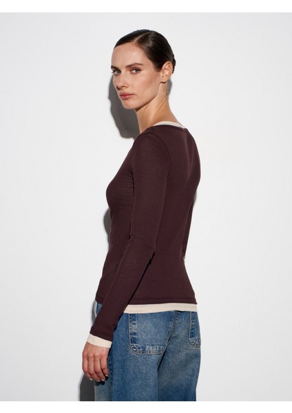 32169 %100 Pamuk Çift Katmanlı Top-Kahve fiyatları