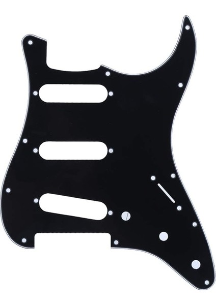 Pickup Küçük Elektro Gitar Parçaları, St Çift Raylı 11K Direnç, Beyaz Siyah Ray, Elektro Gitar Pickup Accories, Müzik Aleti Parçaları