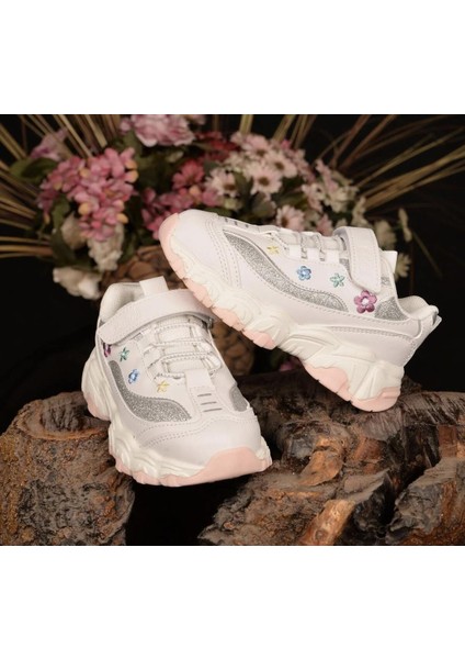 Cool Bella-Ptk 26/30 Kız Çocuk Cırtlı Sneaker Spor Ayakkabı fiyatları