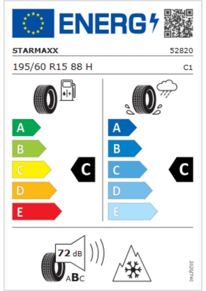 Maxx Out ST582 195/60R15 88H M+S 3pmsf Oto 4 Mevsim Lastiği (Üretim Yılı: 2025) fiyatları