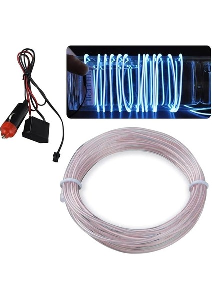 Içi Torpido Şerit Ledi Renkli Ip Neon LED 2 Metre Beyaz