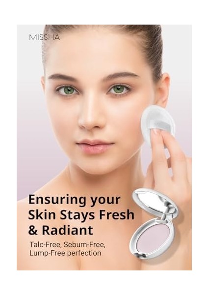 Mıssha Aydınlık ve Canlı Görünüm Sunan Ultra Hafif Sıkıştırılmış Pudra 8g Airy Pot Pressed Powder Pink fiyatları