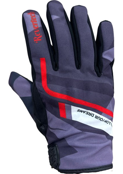 Revertech Strong Purple / Su ve Rüzgar Geçirmez Kışlık Motosiklet Eldiveni fırsatları