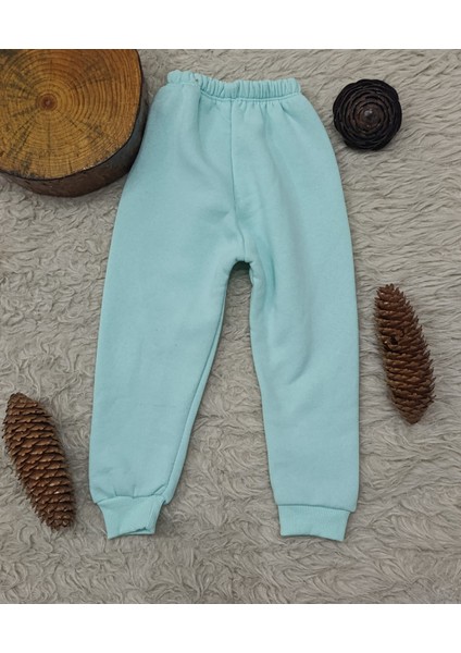 Şardonlu Üç Iplik Eşofman Altı