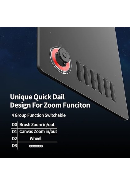 A15 Pro Grafik Çizim Tableti, 10 x 6 Inç Dijital Çizim Tableti, 12 Kısayol Tuşu ve Bir Quick Dial (8192 Level Pressure Battery -Free Stylus) indirimleri