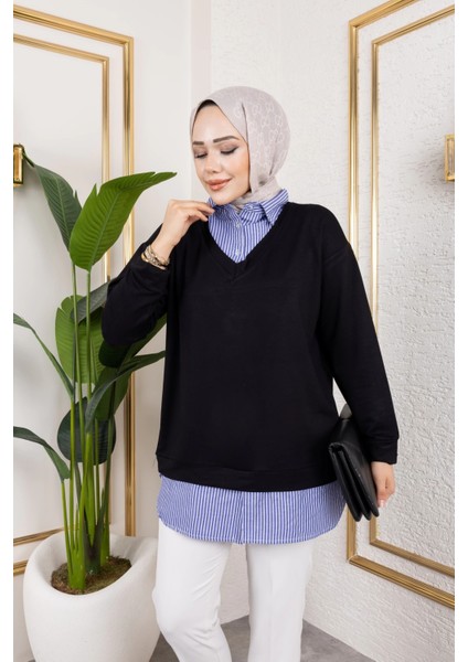 Kadın Gömlek Detaylı Modal Kumaş Tunik fiyatları