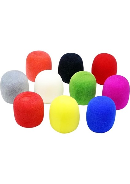 Mikrofon Rüzgarlığı - Standart Kulaklıklar Için 12 Çeşitli Köpük Mikrofon
