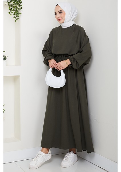 Evsan Tunik Etek Oysho Ikili Takım 1650 - Haki