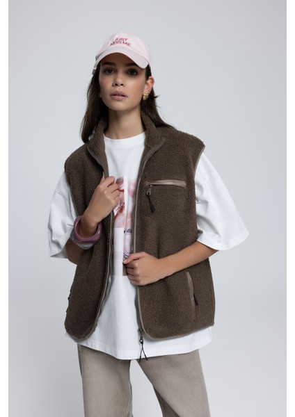 Alberg Kahve Salaş Teddy Yelek