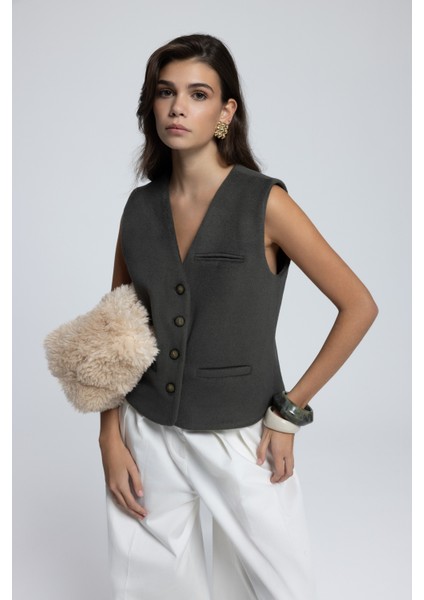 Pace Petrol Mavisi Kısa Yelek