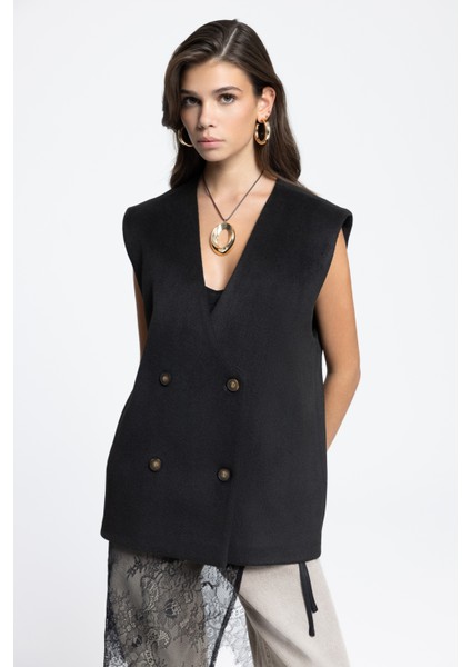 Notte Siyah Salaş Hırka modelleri