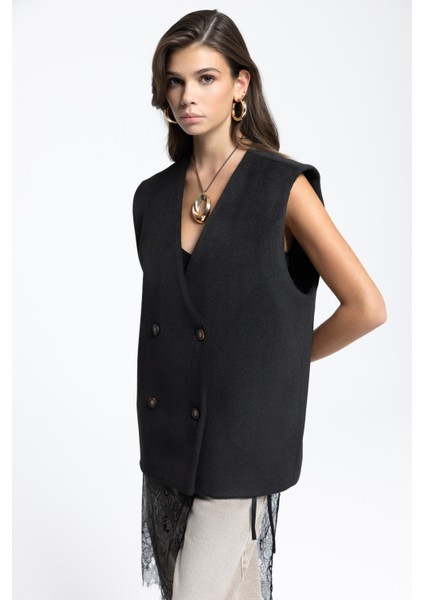 Notte Siyah Salaş Hırka