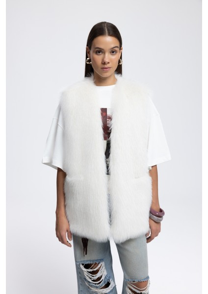 Plush Bej Yelek fırsatları