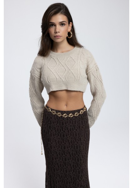 Mohan Koyu Bej Crop Kazak modelleri