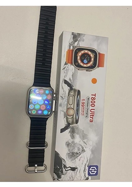 Hiwatch Pro T800 Ultra 2023 Akıllı Saat (Siyah Kasa-Ekstra Kordon Hediyeli) fiyatları