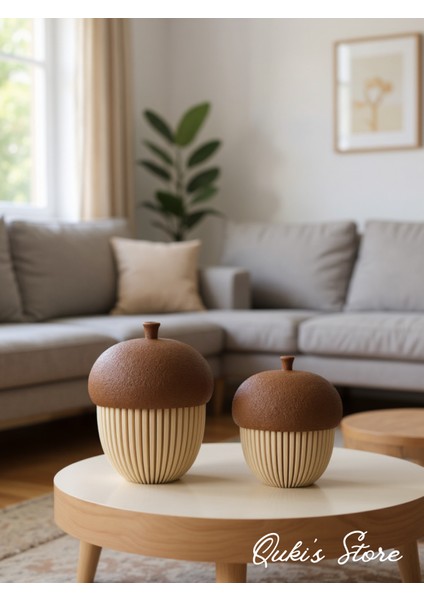 Dekoratif Meşe Palamutu Biblosu