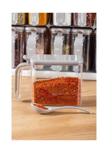 9'lu Standlı Kaşıklı Baharatlık Seti fiyatları