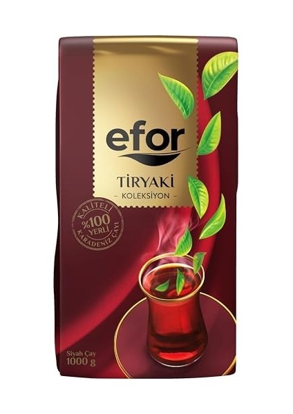 Efor Tiryaki Koleksiyon Dökme Çay 1000 G