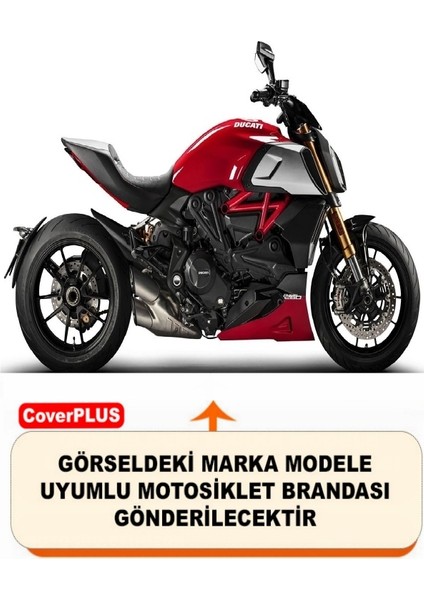 Ducati Diavel Xdiavel Branda (Arka Çanta Uyumlu) Motosiket Brandası (Siyah Renk) Motor Örtüsü Çadır Su Geçirmez Motosiklet Kılıfı Motor Brandası fiyatları