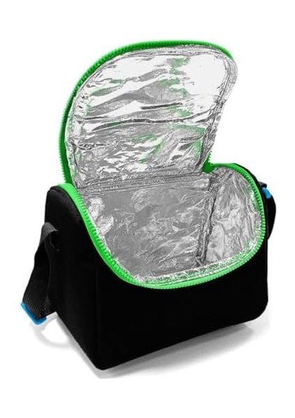 Siyah Yeşil Kız ve Erkek Çocuk Yalıtımlı Beslenme Çantası fiyatları