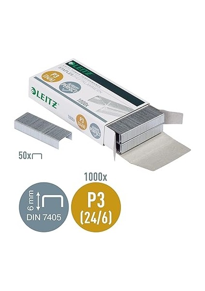 Power Performance Zımba Teli P3, 1000 Adet, Galvanizli, 55700000 24/6 mm fırsatları