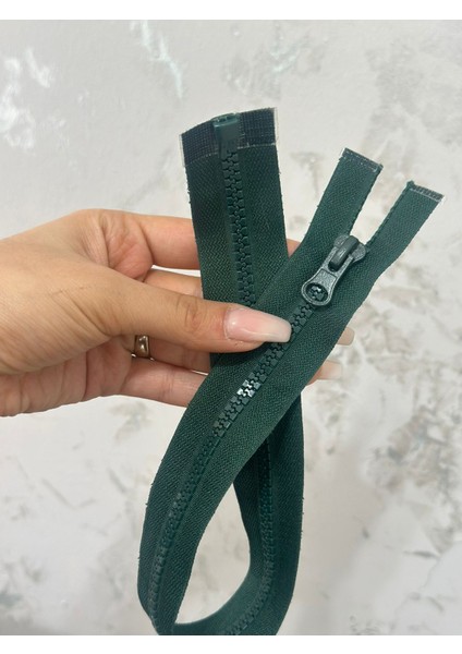 Yeşil Dişli Fermuar 42X3 cm modelleri