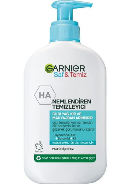 Saf & Temiz Nemlendiren Temizleyici (250 Ml)