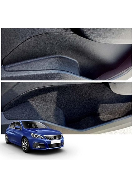 Design Peugeot 308/T9 Konfor Seti̇-Saklama Alanları Kumaş Kaplama-Ses Izolasyon Amaçli Ürün/tüm Model Yılları