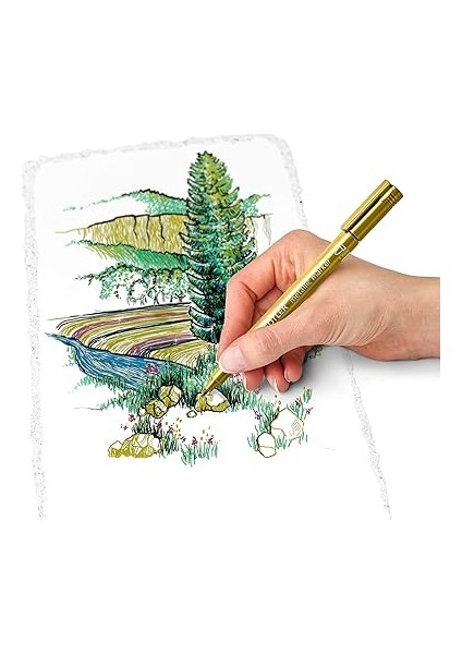 8323S Bk5 Metalik Markör 5'li Set indirimleri