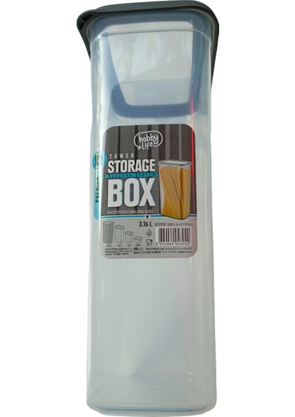 Tower Dikey Mutfak Saklama Kabı (Bpa Free) - 3.16 L modelleri