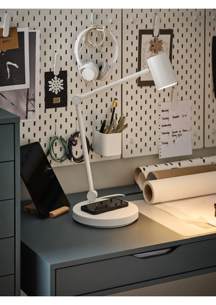 Nymane Çalışma Lambası Beyaz 7 cm indirimleri