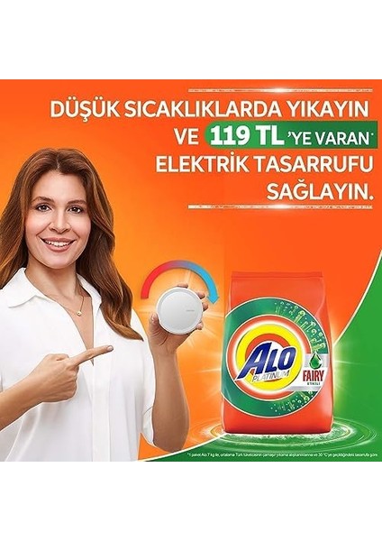 Alo 8 kg Kar Çiçeği Ferahlğı Beyazlar ve Renkliler Hızlı Çözülme Toz Deterjan fiyatları