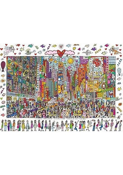 1000 Parçalı Puz James Rizzi, Times Square fiyatları