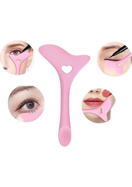 Çok Fonksiyonlu Makyaj Aplikatörü Rimel Eyeliner Ruj Sürme Aparatı - Maske Krem Spatulası fırsatları
