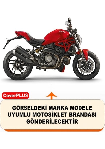 Ducati Monster 1200 R Branda Motosiket Brandası (Siyah Renk) Motor Örtüsü Çadır Su Geçirmez Motosiklet Kılıfı Motor Brandası fiyatları