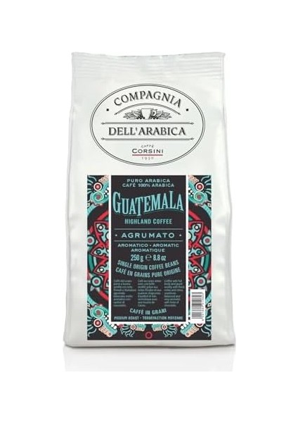Caffè Corsını 1950 GUATEMALA%100 Arabica Çekirdek Kahve 250GR