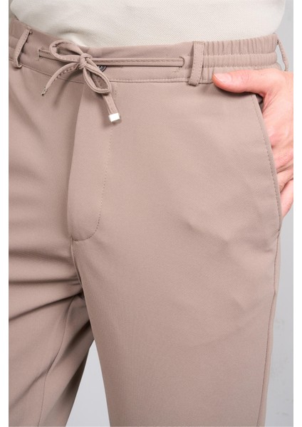 P-22 Bej Erkek Dobble Pantolon modelleri