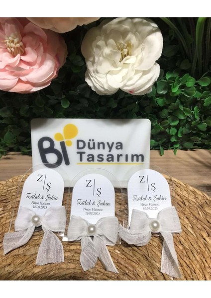 Uv Baskı Pleksi Magnet Söz, Nişan, Nikah, Düğün, Kına 10 Adet modelleri