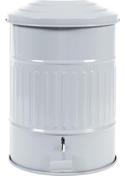 Concept Pedallı Çöp Kovası Gri 8 Lt