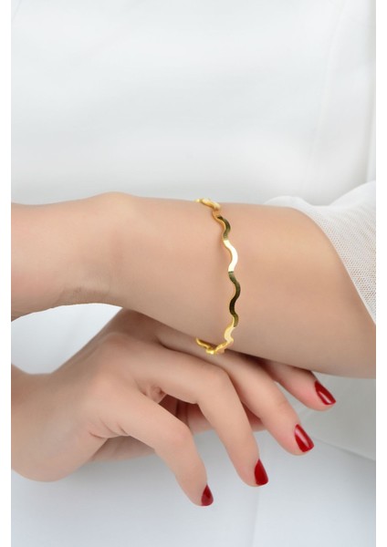 6 gr (Gram) Yatırımlık Işçiliksiz Oluklu Zikzak Ajda 22(916) Ayar Altın (5.4-5.6-5.8-6.0-6.2-6.4)