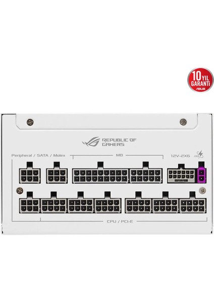 Rog Strix 1000W 80PLUS Platinum White Edition Atx 3.1/pcıe 5.0 ATX12V Güç Kaynağı fiyatları