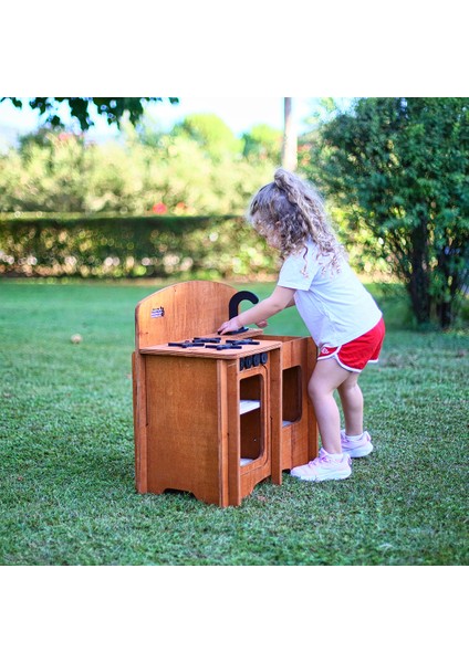 Ahşap Çocuk Dış Mekân Mutfak modelleri