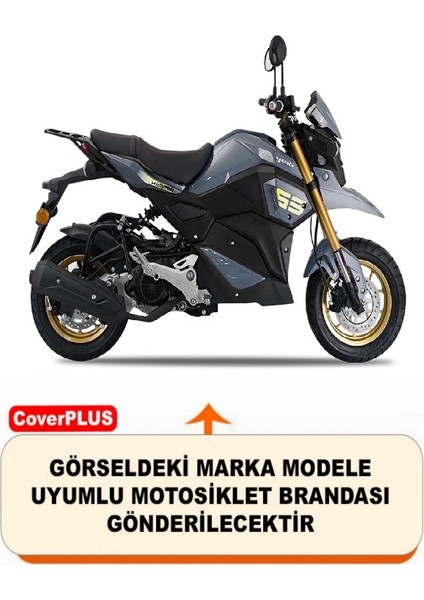 Yuki Hammer 50 Branda (Arka Çanta Uyumlu) Motosiket Brandası (Siyah Renk) Motor Örtüsü Çadır Su Geçirmez Motosiklet Kılıfı Motor Brandası fiyatları